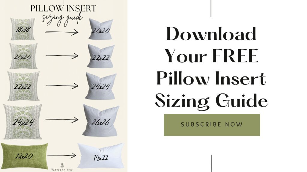 Pillow Insert Sizing Guide Opt in image