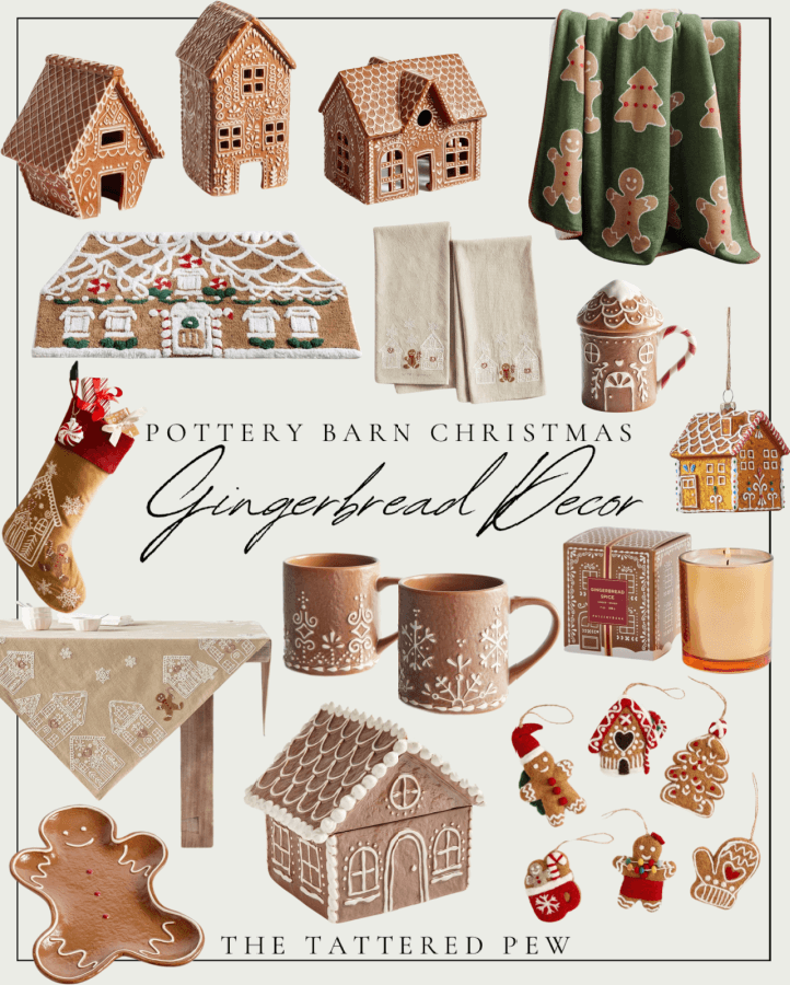 Pottery Barn's Gingerbread Collage