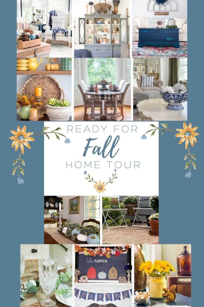 Ready For Fall Home Tours: Inspiration for inside and out!