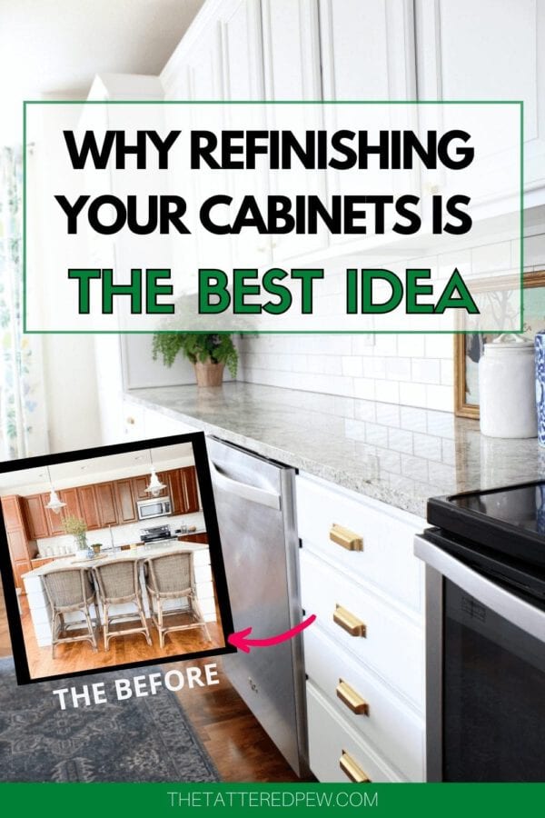Why Refinishing Kitchen Cabinets Is a Good Idea | The Tattered Pew