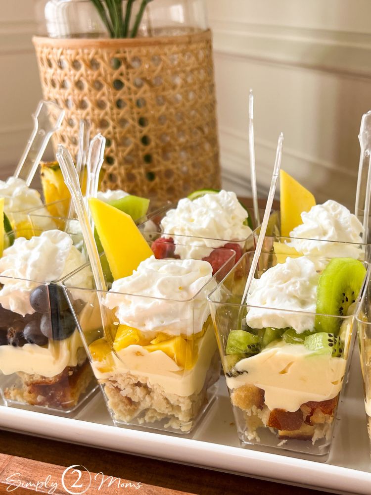 Irresistible Mini Tropical Trifles