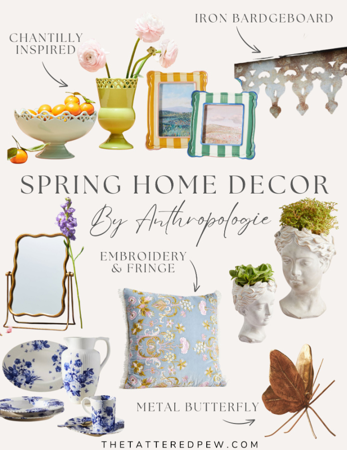 Anthropologie Spring Home Decor