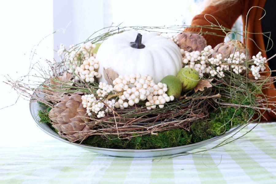 The perfect portable Thanksgiving centerpiece!