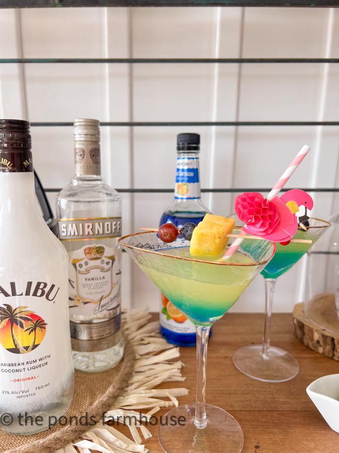 Pina Colada Martini - The Perfect Summer Tropical Cocktail 
