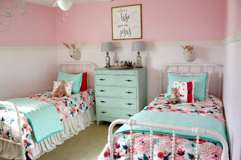 Shared girls bedroom 