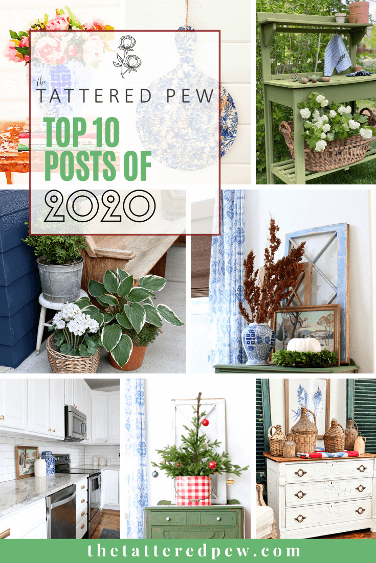 CHeck out the top 10 posts of 2020 for the Tattered Pew!