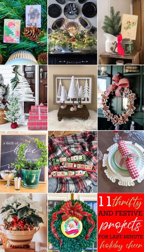 11 thrifty and festive projects for holiday cheer!