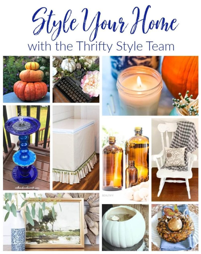 Style your home with these THRIFTY STYLE TEAM ideas!