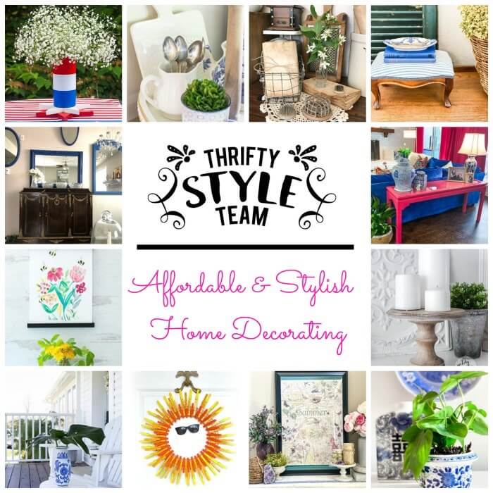 12 Bloggers share their Thrifty Projects all in one spot!