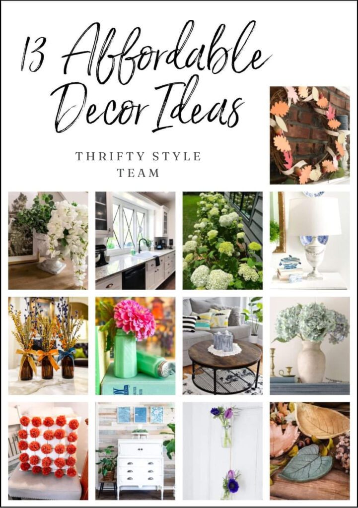 13 affordable decor ideas