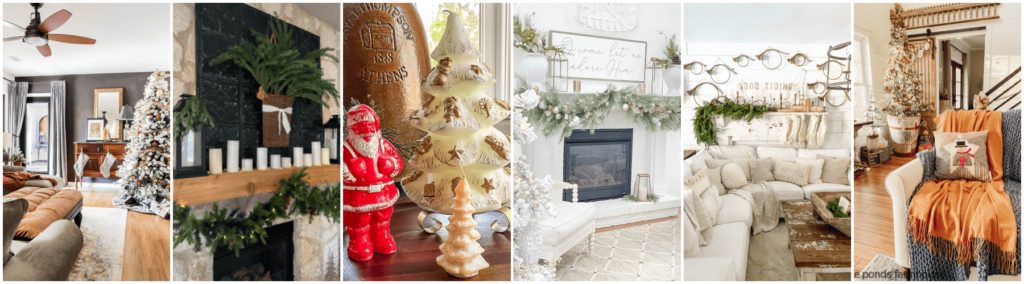 Winter Wonderland Christmas Decorations Home Tour 2021 - The Crafting Nook