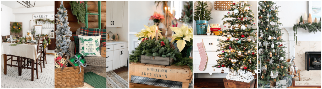 christmas home tour blogs