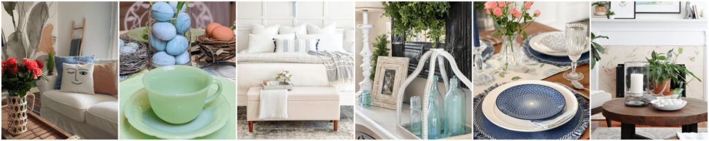 Thursday collages Spring Home Tour