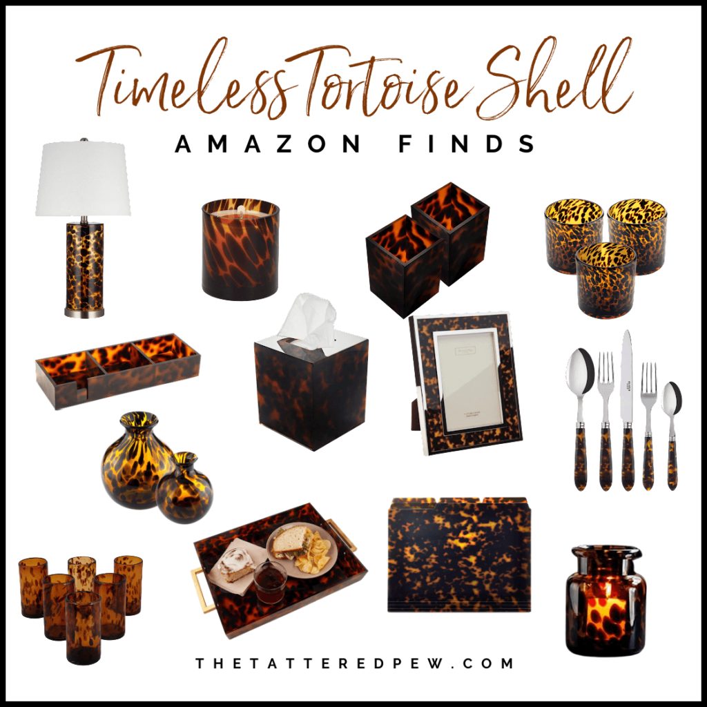 Tortoise shell finds from Amazon
