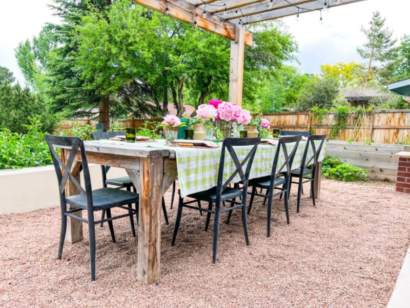 Nice Table Setting Outside Tips for Setting a Quick and Pretty Outdoor Table » Grow Beauty With Ease