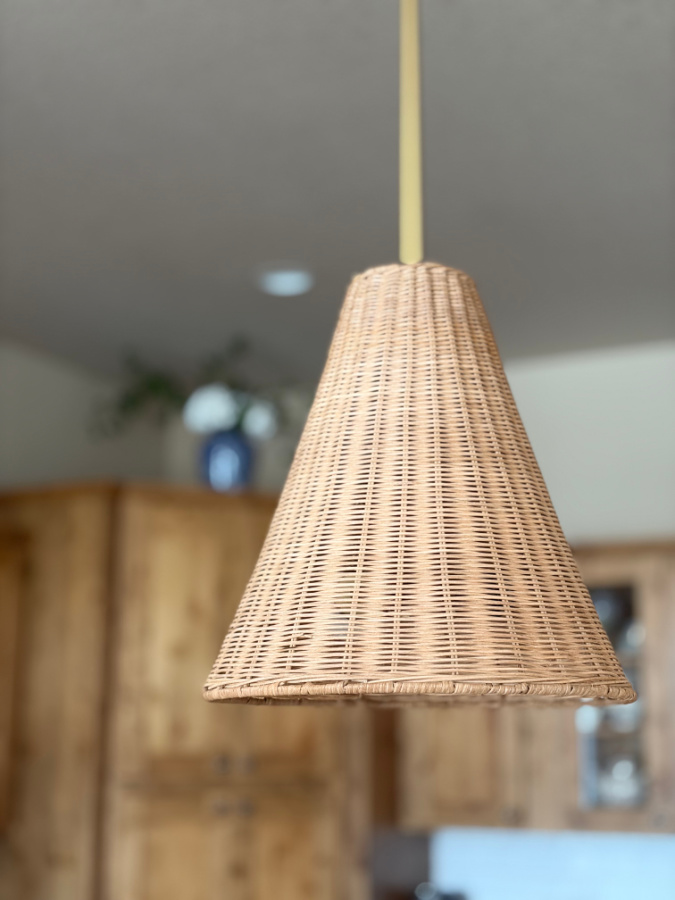 close up of mom's pendant