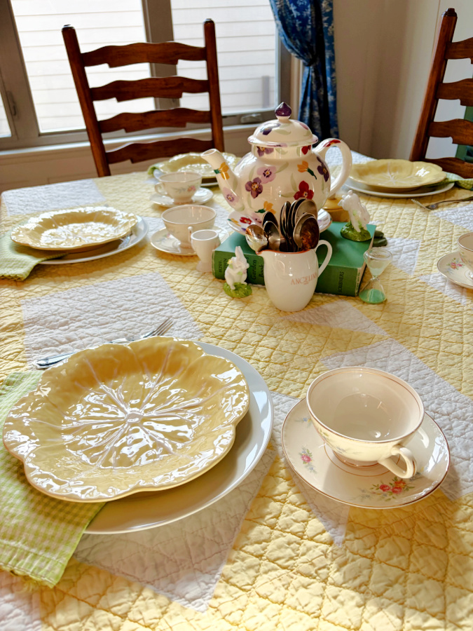 yellow cabbage plate