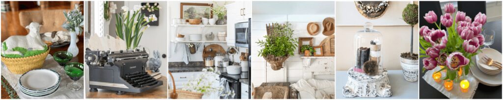 2023 Spring Home Tour Tuesday Collage