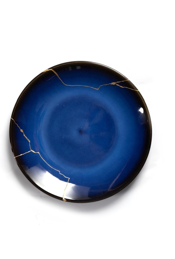 Tuesdays with Tracy fixed blue plate