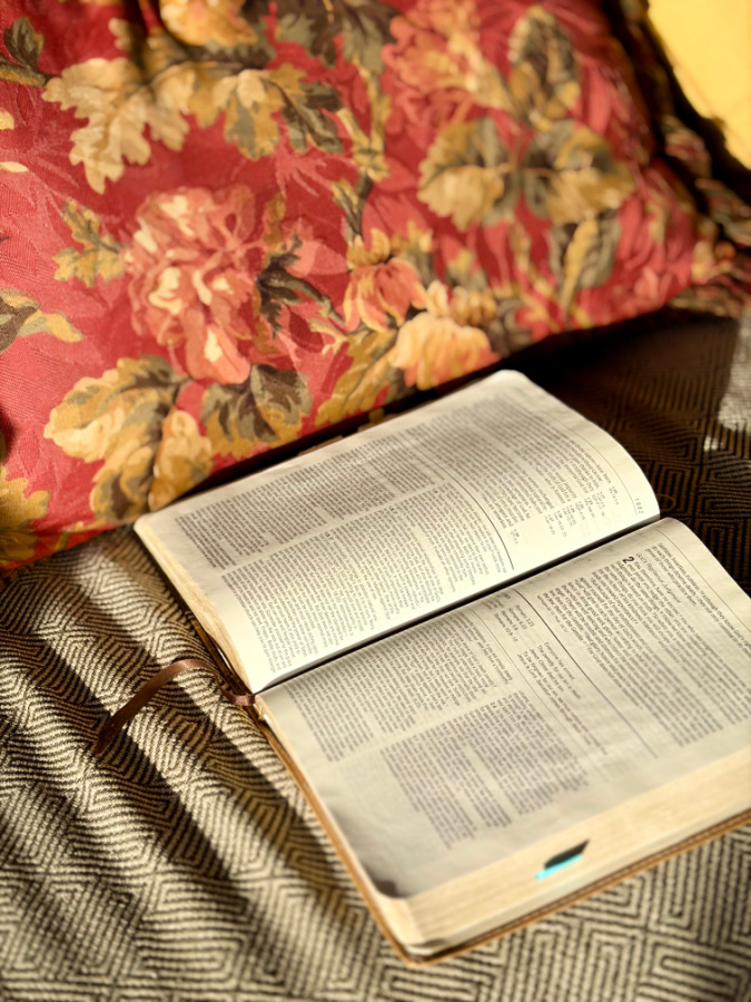 Tuesdays with Tracy Bible open