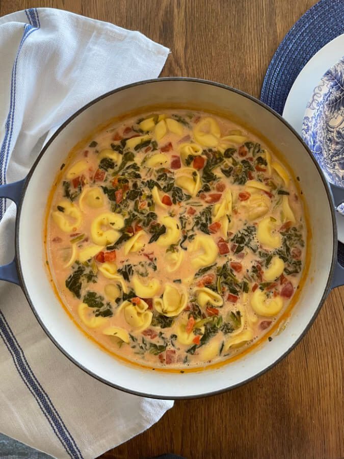 5 ingredient tortellini soup