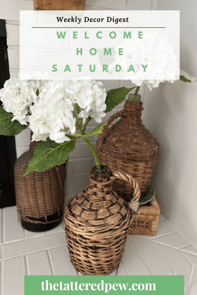 Welcome Home Saturday: Faux Hydrangeas