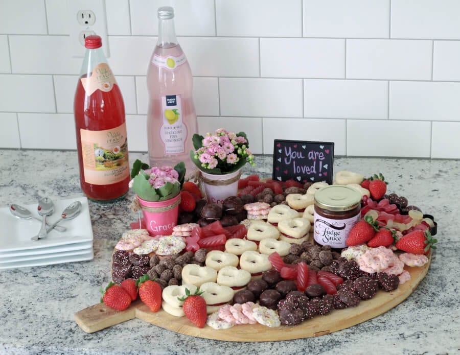 Valentine's Day Dessert Charcuterie Board