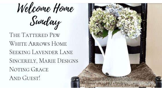 Welcome Home Sunday featuring a weekly guest! This week - Autumn Inspired Decor