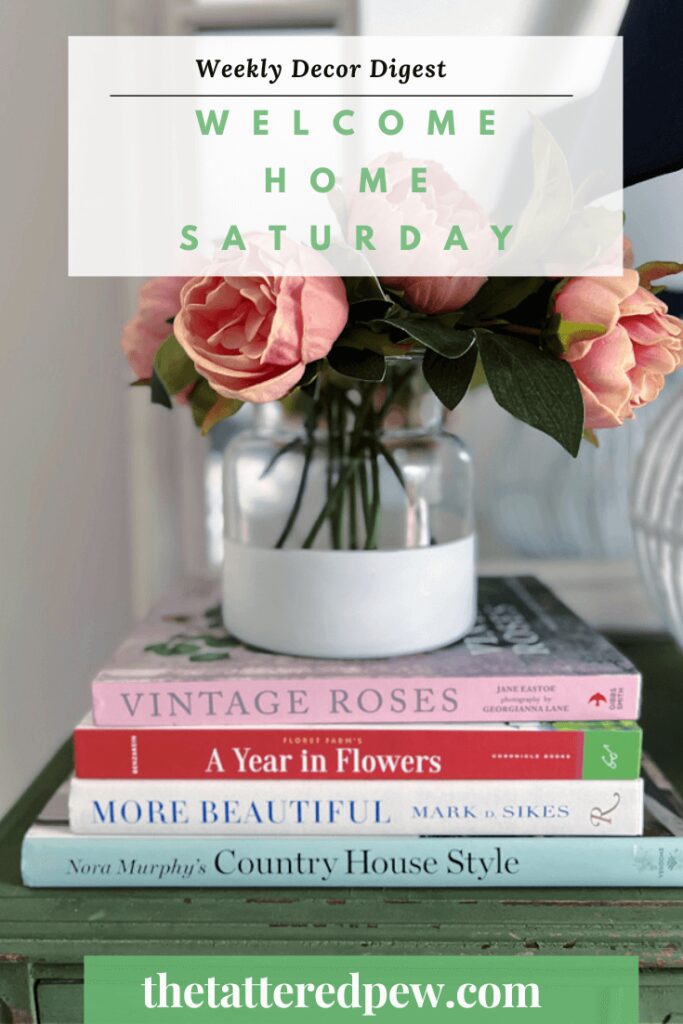 Welcome Home Saturday: faux Flowers
