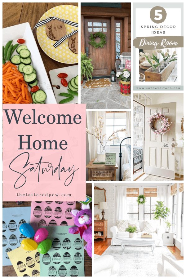 Welcome Home Saturday April IS Here