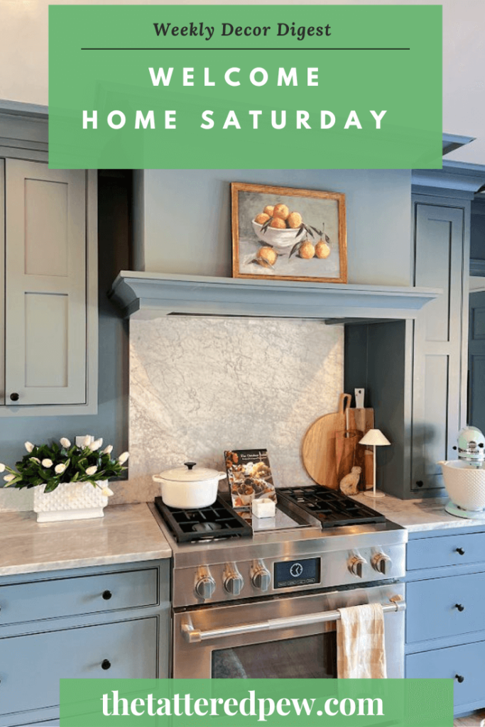 Welcome Home Saturday Blue Kitchen talk