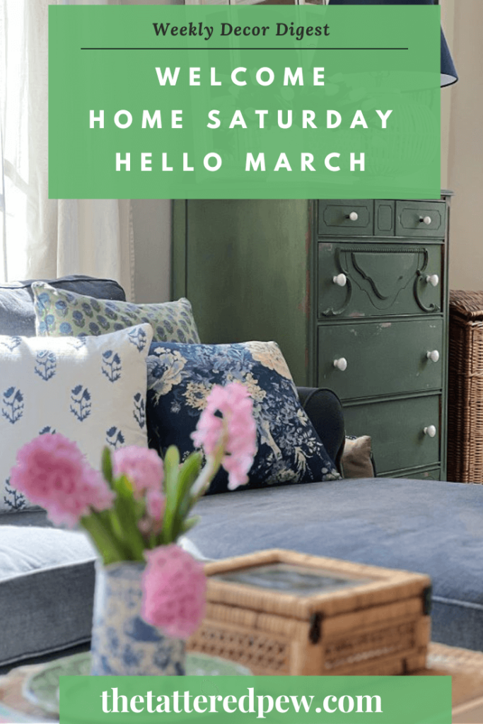 Welcome Home Saturday Well Hello March