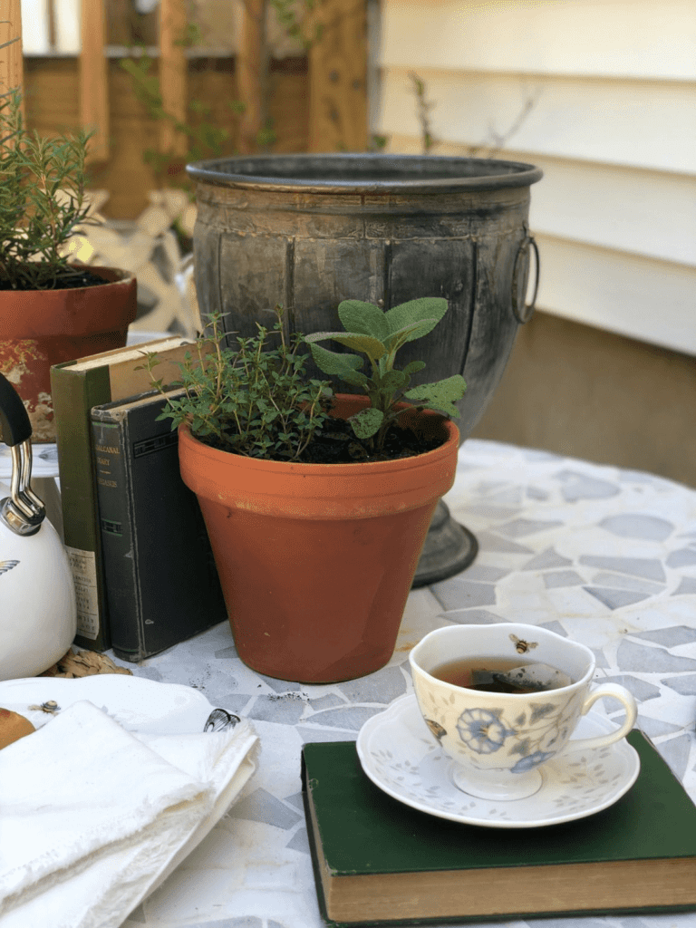 Welcome Home Sunday: Outdoor Tea Party