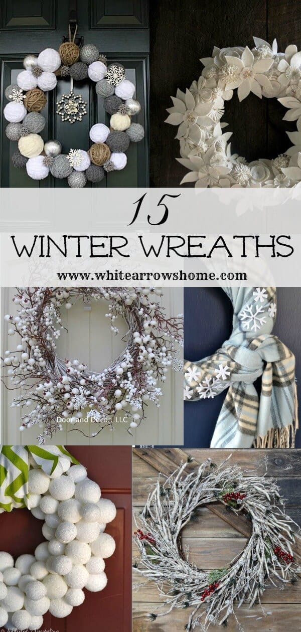 Welcome Home Sunday: 15 Winter Wreaths For Your Front Door