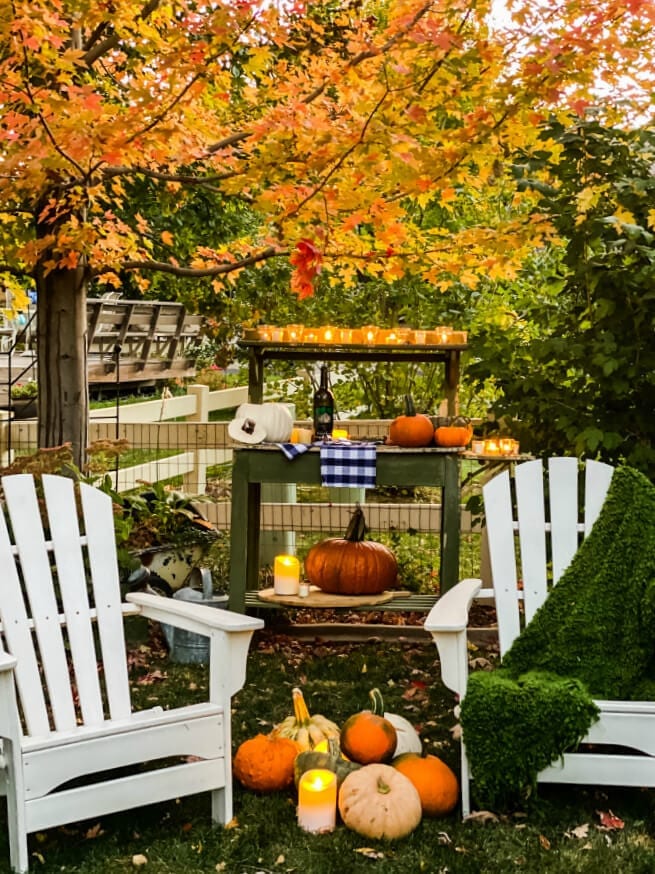 A Fall Evening In The Garden » The Tattered Pew