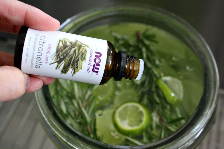adding citronella to your water