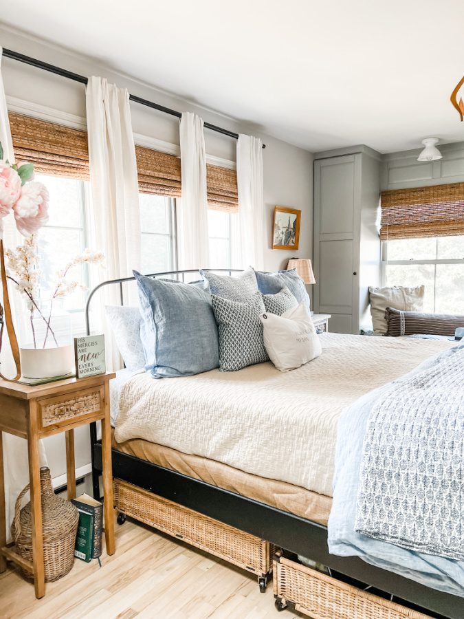 Neutral Spring bedroom