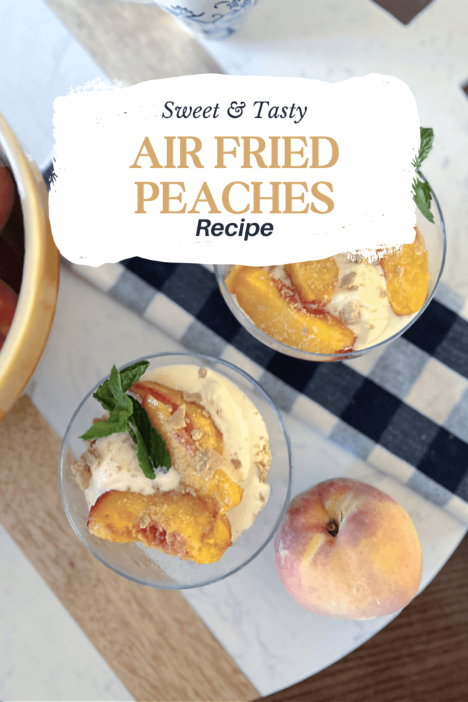 Air Fried Peaches Recipe