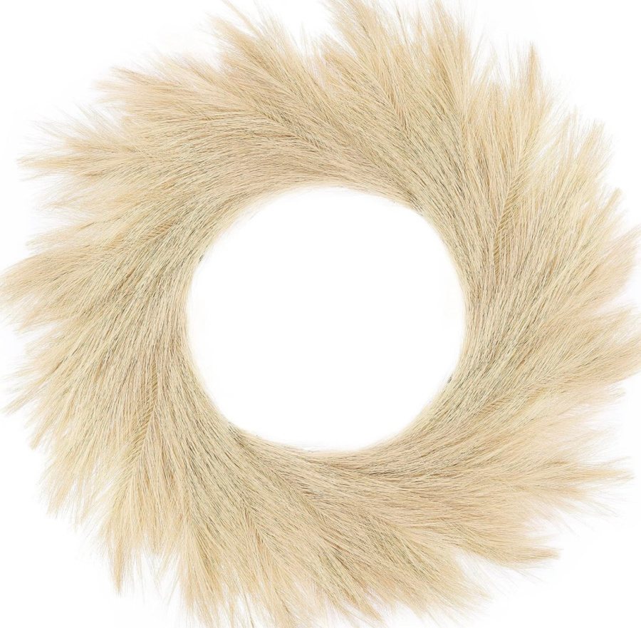 pampas wreath