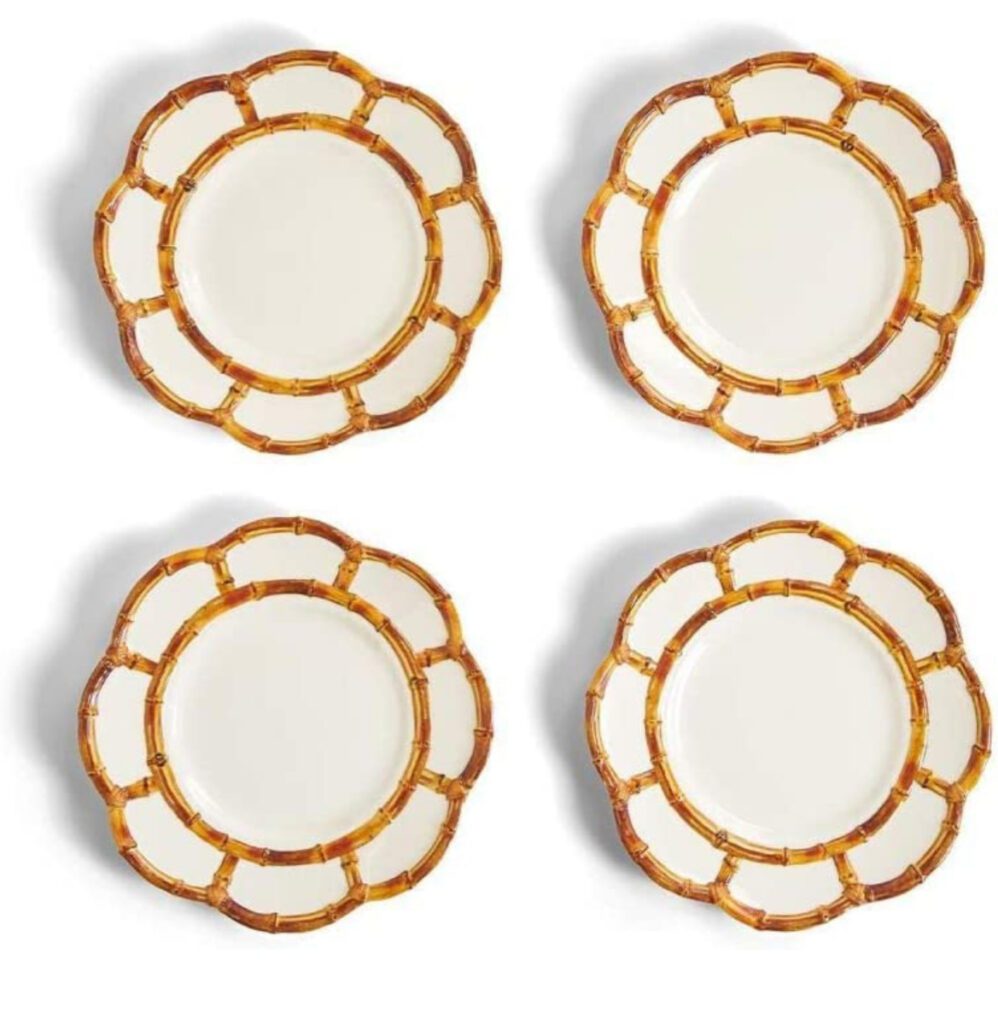 Monday Must Haves Bamboo melamine plates