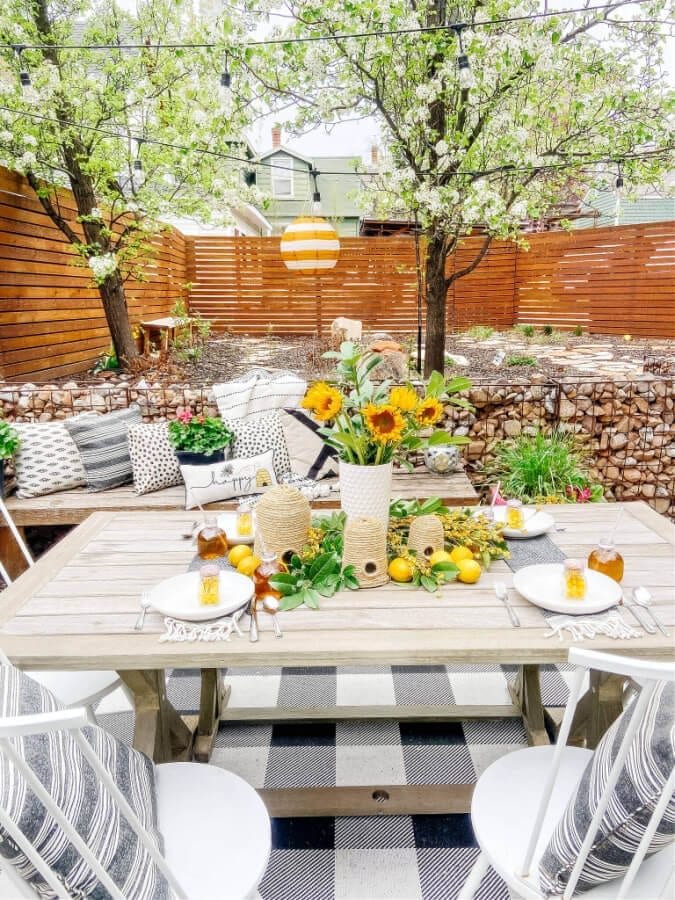 Welcome Home Saturday: DIY Beehive and Beehive backyard Inspo