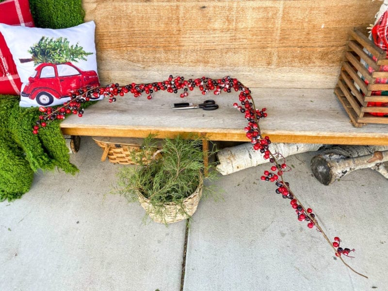 How To Make A Large Outdoor Christmas Wreath » Beauty with ease in the