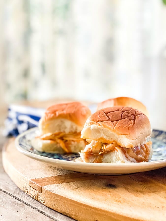 The Best Crock Pot Buffalo Chicken Ranch Sliders