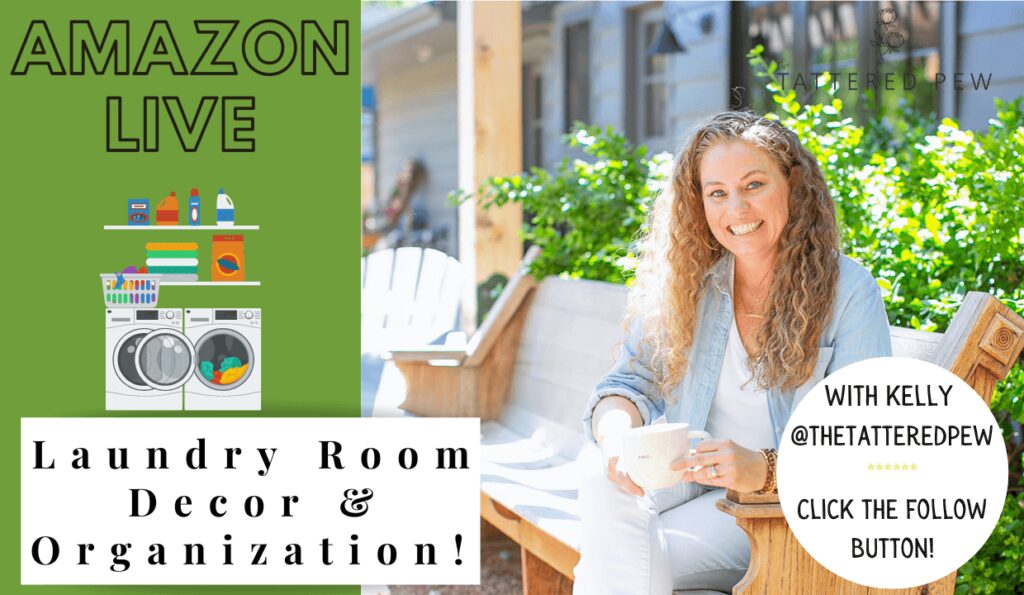 Amazon Live Laundry Room