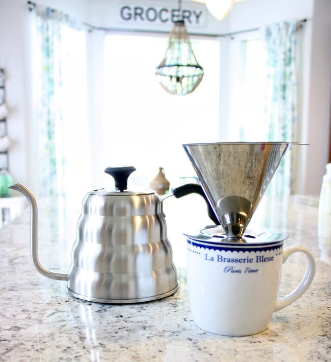 Slowing Down to Enjoy Pour Over Coffee