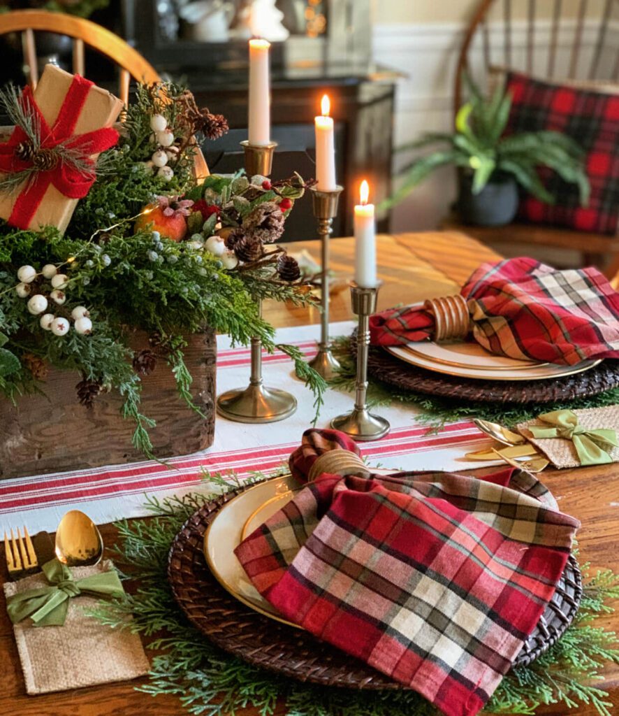 5 Clever Ideas for the Prettiest Christmas Table Settings
