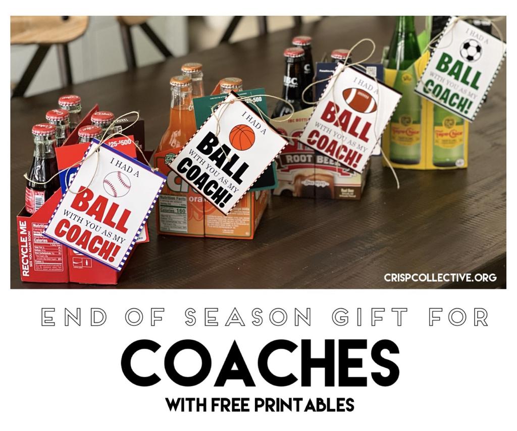 Welcome Home Saturday: Coaches Gift Printables
