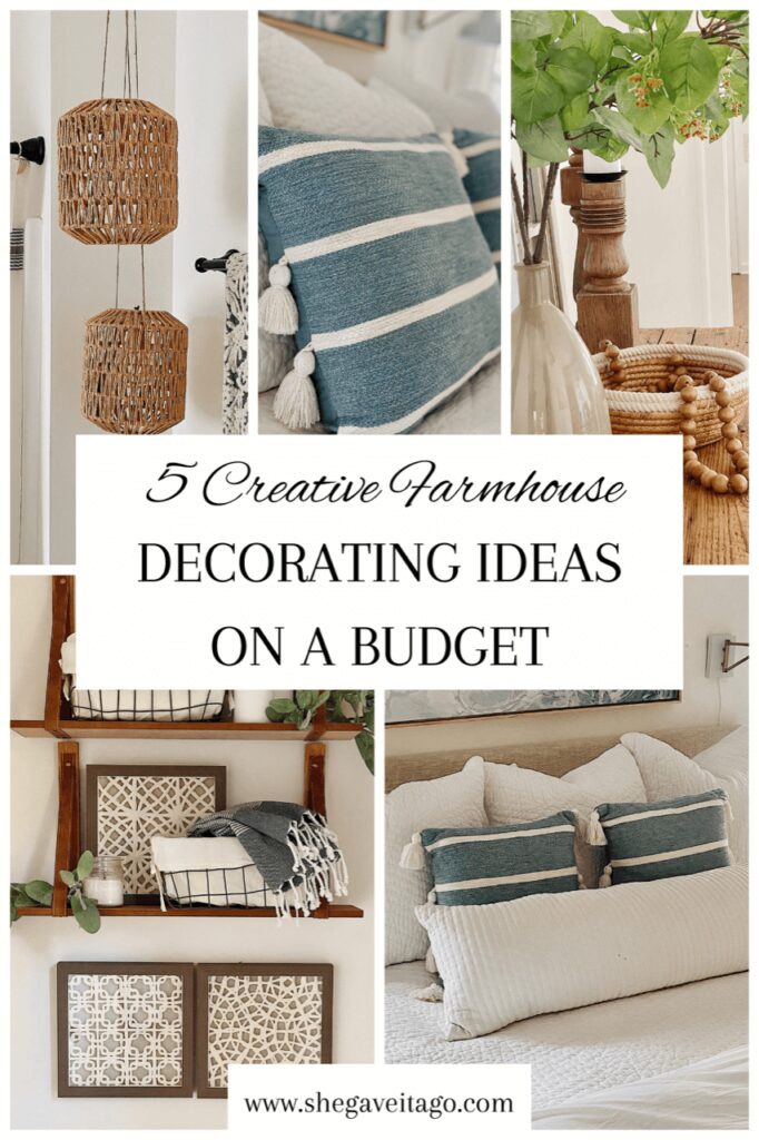 Welcome Home Saturday: Creative Farmhouse Decorating Ideas on a Budget