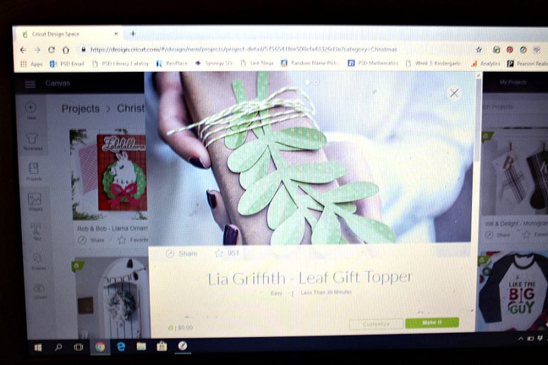 A fun way to add creativity to your holiday gift wrapping with you Cricut machine.
