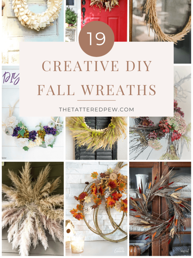 19 Creative DIY Fall Wreaths